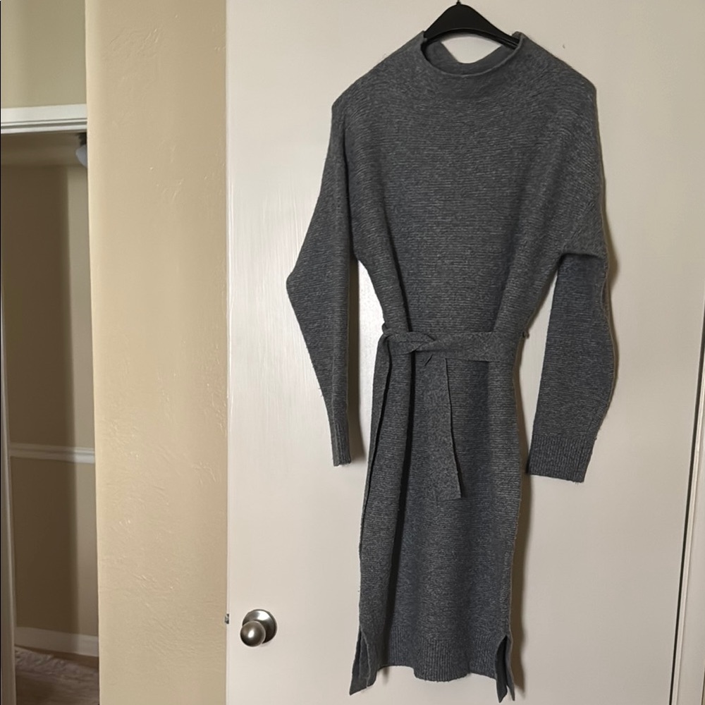 a new day Charcoal Knit Sweater Dress